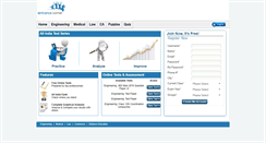 Desktop Screenshot of exams.entrancecorner.com